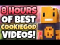 *8 HOURS* OF "GREATEST" COOKIEGOD VIDEOS TO FALL ASLEEP TO! (MINECRAFT)