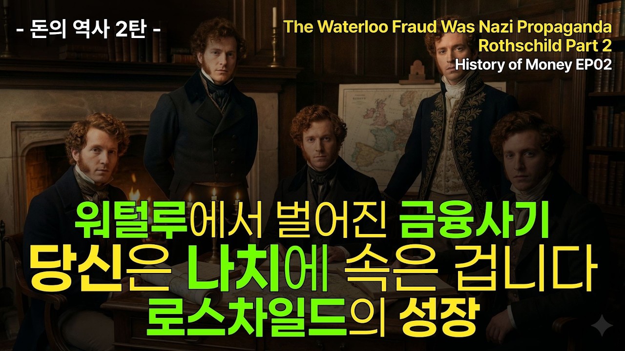 워털루에서 벌어진 금융사기, 당신은 나치에 속은 겁니다 | 로스차일드 2편 | 돈의 역사 2편