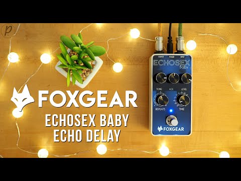 foxgear echosex baby tape echo delay