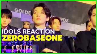 SEVENTEEN and more  Reaction ZEROBASEONE Our Season   In Bloom Golden Disc Awards 2024 JAKARTA