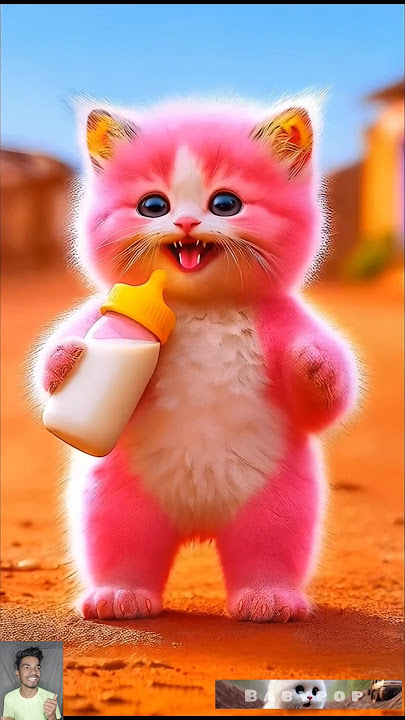 Dudi dudi dum dum 🔥 beautiful warm pink Cat 🍼😻🥰14 #cat #cute#love #dudidudidam #shortsfeed #shorts