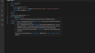 HTML09 - Overview of Forms