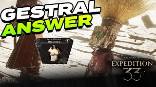 Celebrity What is the Correct Answer to the beach Gestral’s question in Clair Obscur: Expedition 33 Wealth
