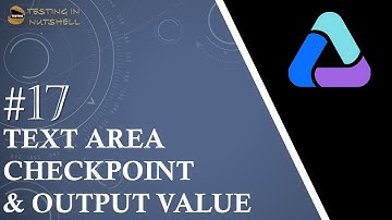 Tutorial #17 | Checkpoints in UFT | Text Area Checkpoint | Text Area Output Value | UFT Tutorials