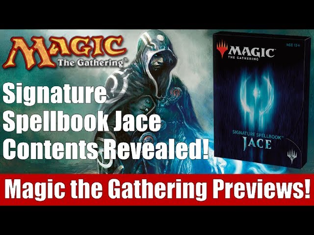 MTG Signature Spellbook Jace Contents Revealed - YouTube