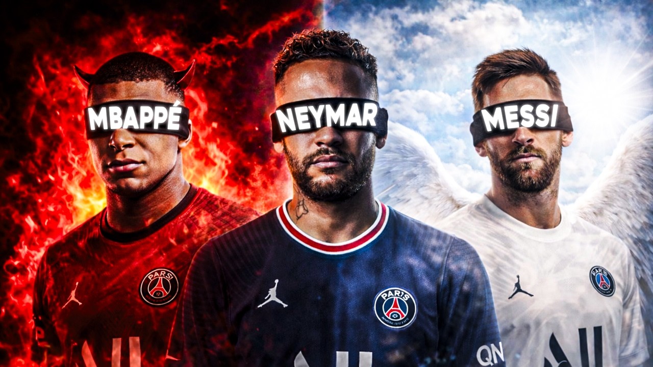 PORQUE NEYMAR, MESSI e MBAPPÉ FRACASSARAM