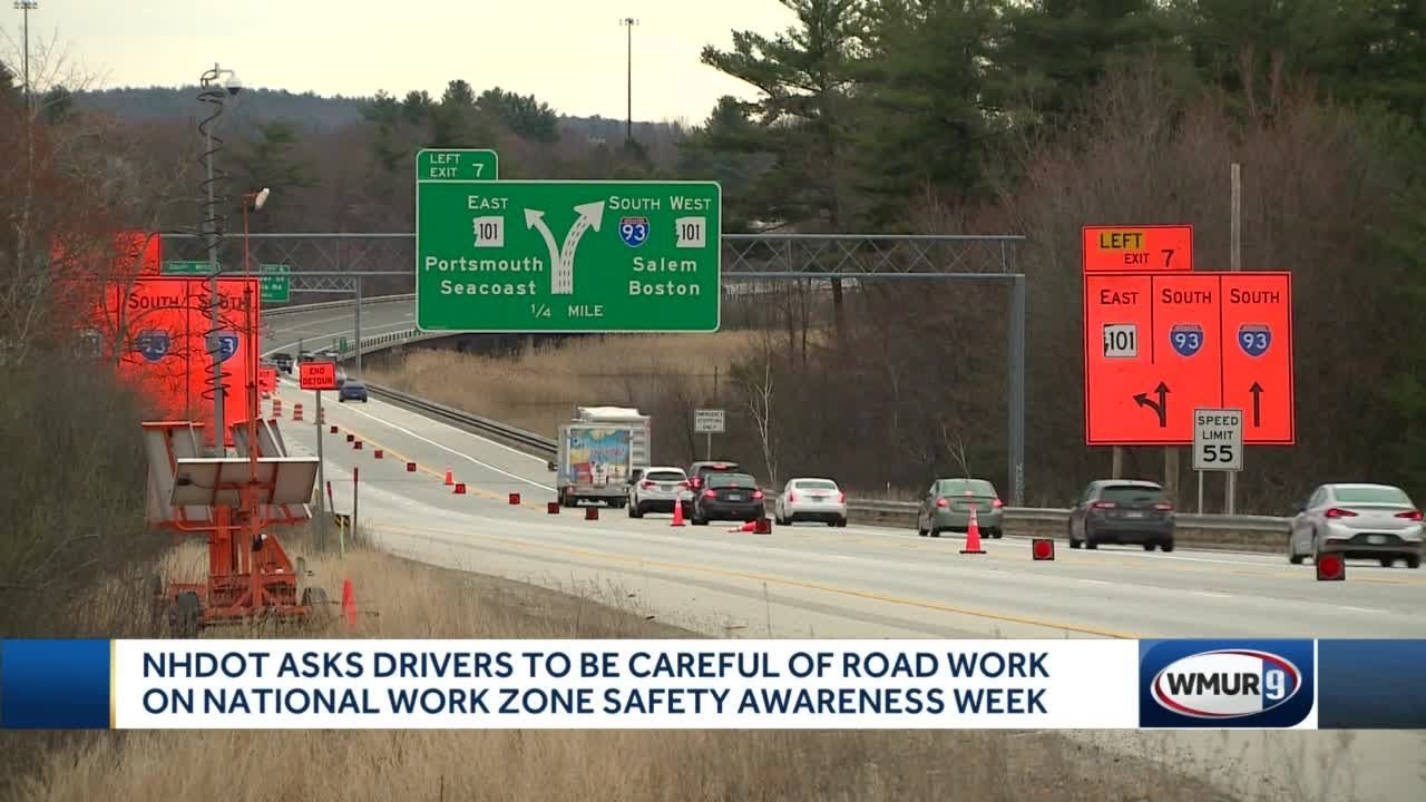 DOT asks drivers to be careful in work zones