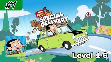 Mr Bean - Special Delivery | Gameplay (Level 1-6) #1