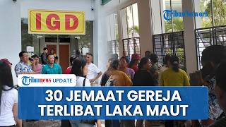 Detik-detik Bus Pengangkut 30 Jemaat HKBP Terguling di Batam, 1 Penumpang Tewas Terjepit