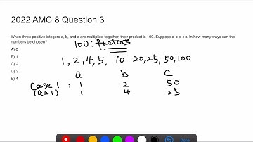 2022 AMC 8 problem 3 solution