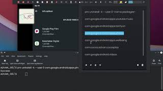 Proses Menghapus Aplikasi-Aplikasi Default Pada Smartphone Android Menggunakan Bantuan Software ADB. screenshot 2
