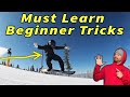 5 Snowboard Tricks Skills You Need To Learn This Season | Beginner/Intermediate