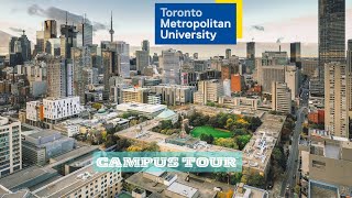 Complete University Tour✅| Toronto Metropolitan University👨🏻‍🎓 | International Student🇨🇦🍁