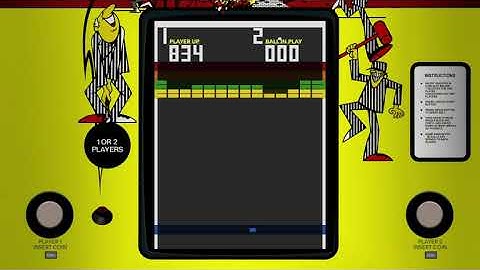 Atari 50: The Anniversary Celebration: Breakout (1976) Gameplay