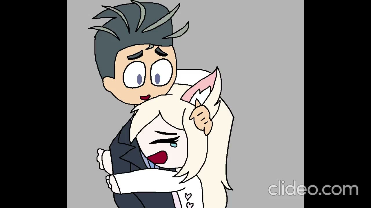 Larry (Pokémon ScarVi) comforting Winnie (Oc) (Gift for 