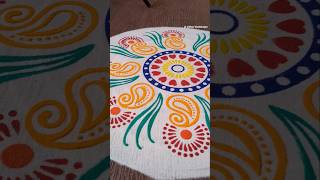 Saanakya stencil #rangoli #kolam #muggulu #stencil #art #shorts #dailykolam #minivlog #easyrangoli