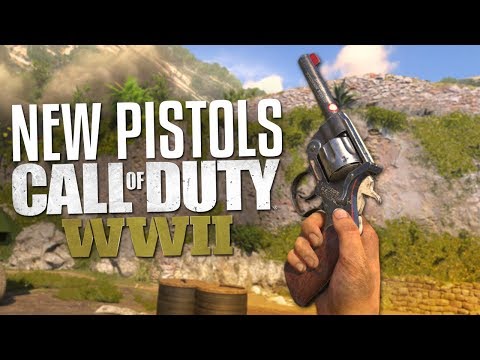 New Pistols Enfield No 2 Reichsrevolver Call Of Duty Ww2 Gameplay Stream Youtube