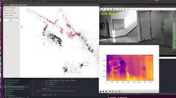 ORB SLAM combined with object depth estimation for indoor navigation
