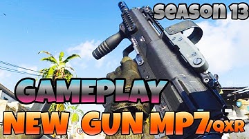 NEW GUN MP7/QXR || CALL OF DUTY MOBILE || SEASONS 13 || TEST SERVER ||