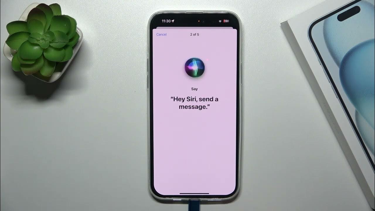 iPhone 15 Plus – How to Activate Hey Siri Option – Siri Settings - YouTube
