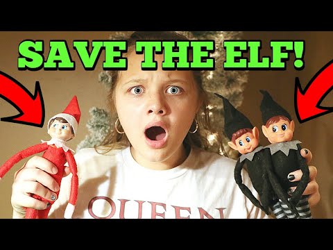 we-saved-elf-on-the-shelf-from-mean-elf-twins!-candy-cane-elf-is-back-with-early-christmas-presents