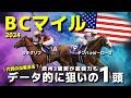 【BCマイル】実は波乱傾向の一戦。それでも〇〇にはデータ的に逆らえない！