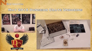 Dungeon Crate May 2018 Unboxing! | Nerd Immersion
