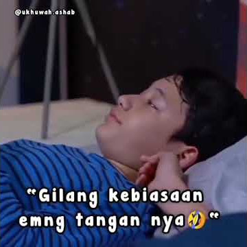 ALWI ASSEGAF ~ KEBIASAAN TANGANNYA KALAU TIDUR