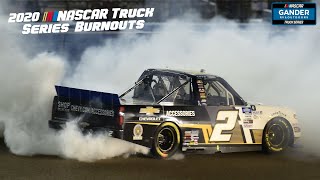 2020 NASCAR Truck Series Burnouts