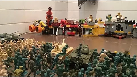 Army Men vs Lego: Full Film | The General Moe