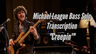 Creepin - Michael League Bass Solo
