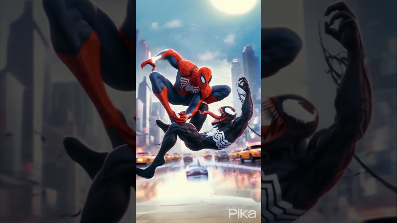 Epic Showdown! Spider-Man vs Venom | Action-Packed Shorts Showdown!