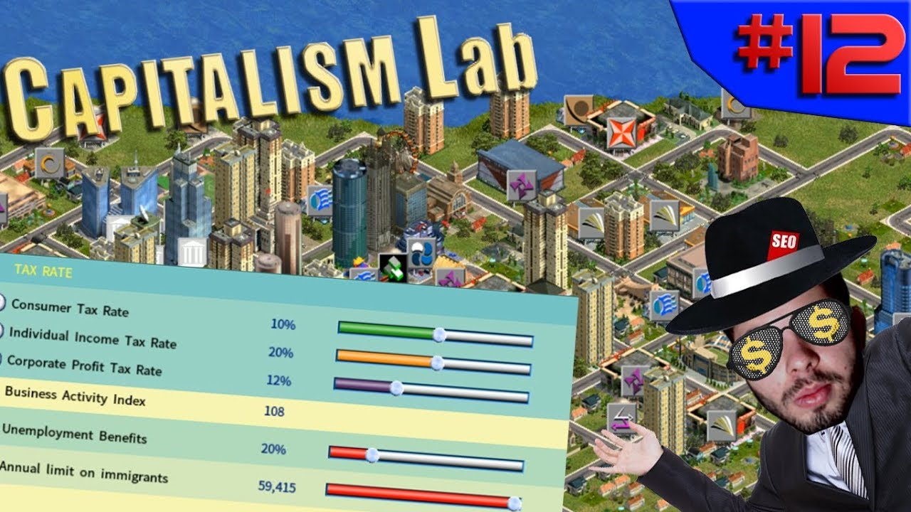 O JOGO SUJO DA POLÍTICA!!! Capitalism Lab 12 (Gameplay/PC/PTBR