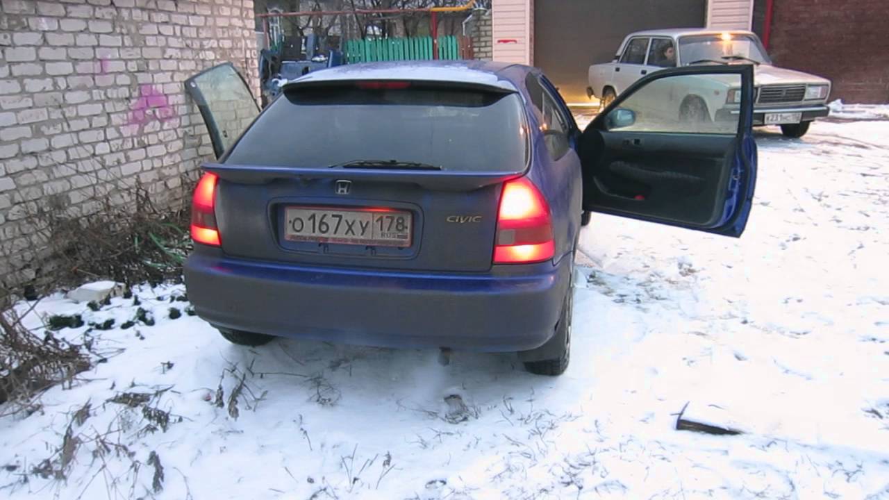 Выхлоп honda civic