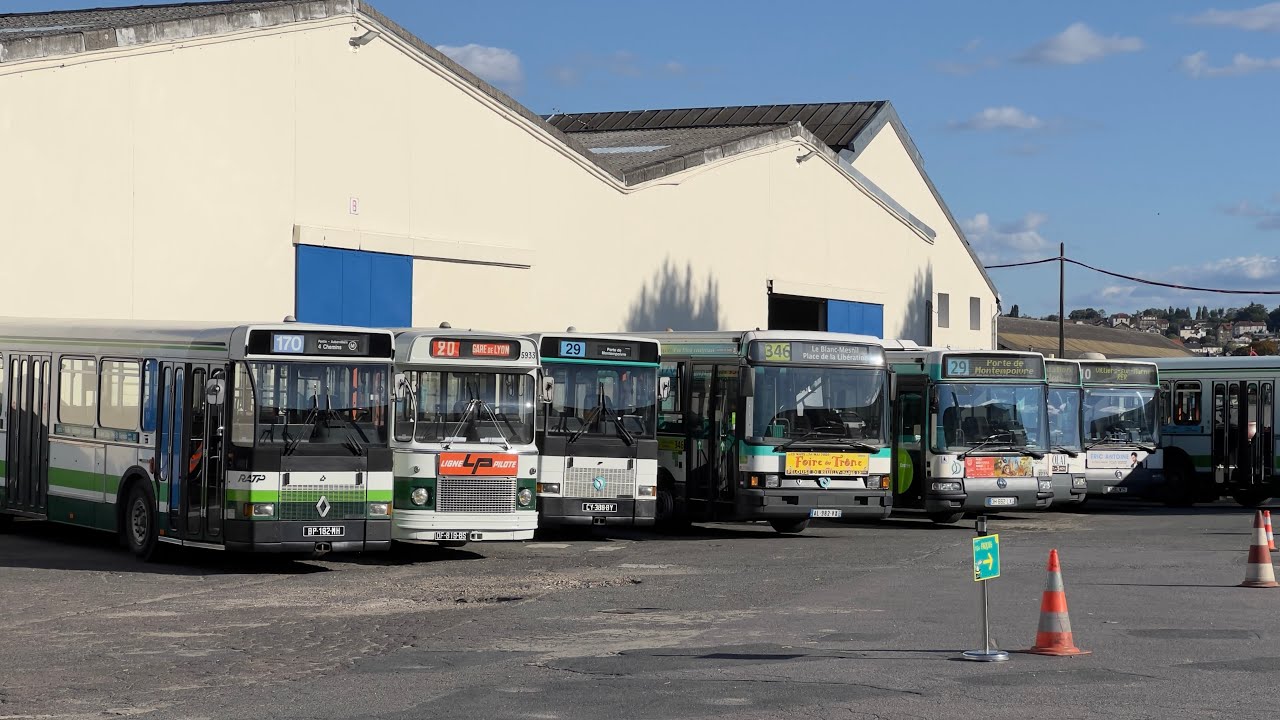 [JEP RATP] Spot des anciens bus de la RATP - YouTube