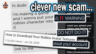 Roblox Players Hacked Turned Into Roblox Scam Bots Youtube - this scam is an ad on youtube roblox