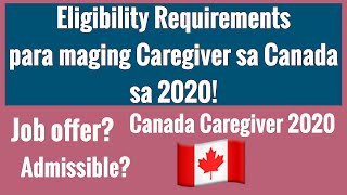 Paano maging Caregiver sa Canada?|Eligibility Requirements| Canada Caregiver