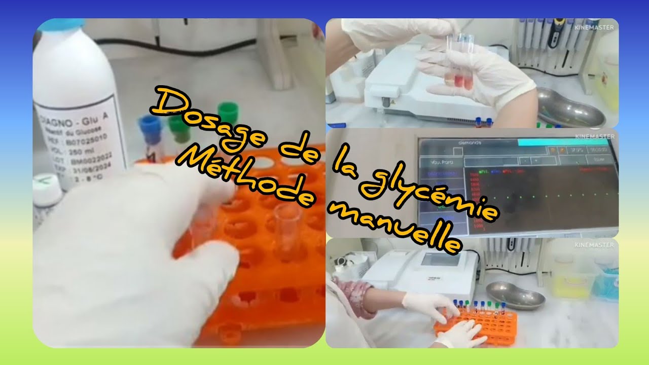 تحليل السكر في الدم / Dosage de la glycémie
