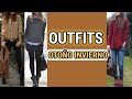 LOOKS y OUTFITS MODERNOS PARA LUCIR EN OTOÑO INVIERNO  COMBINACIONES OTOÑO INVIERNO CON ROPA CLASICA