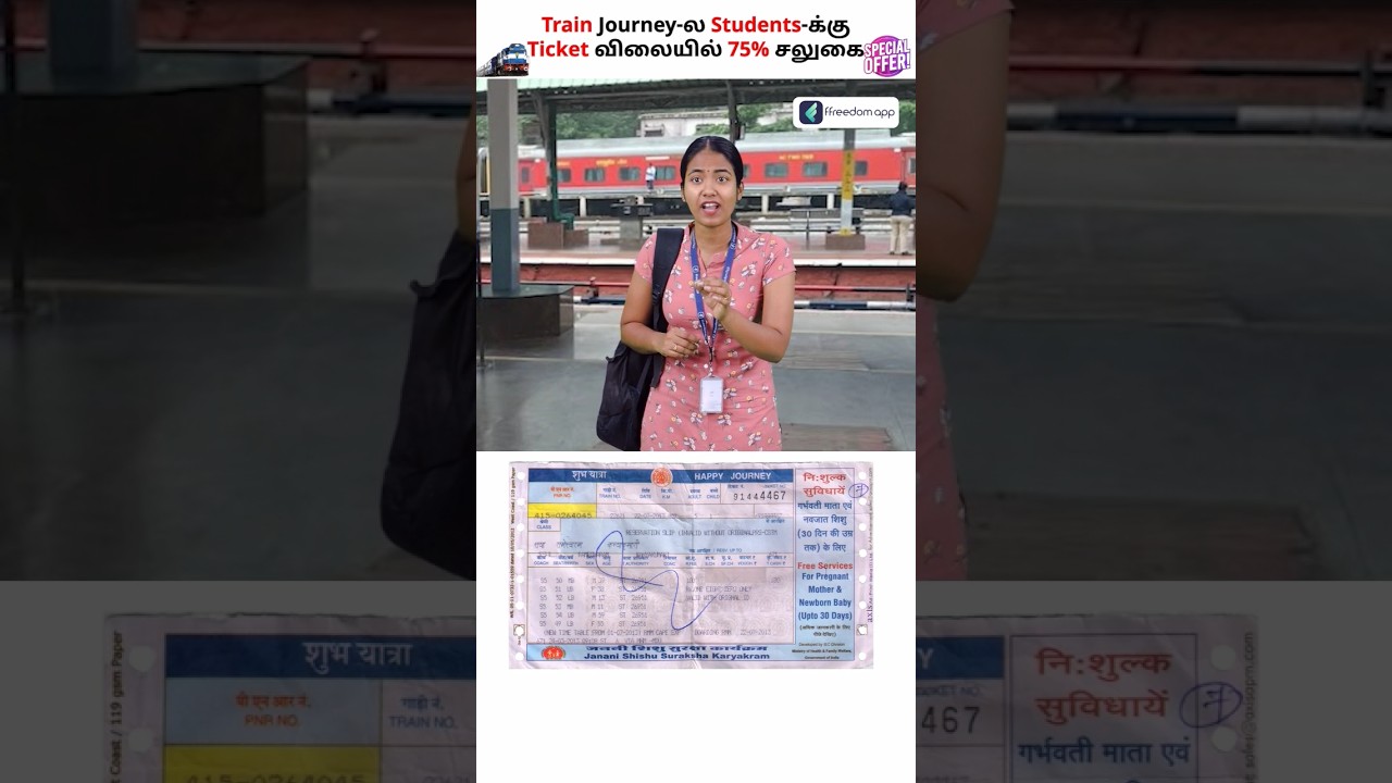Now Get 75% Discount On Train Tickets!! #shorts #railway #DiscountTickets #RailwayDiscounts