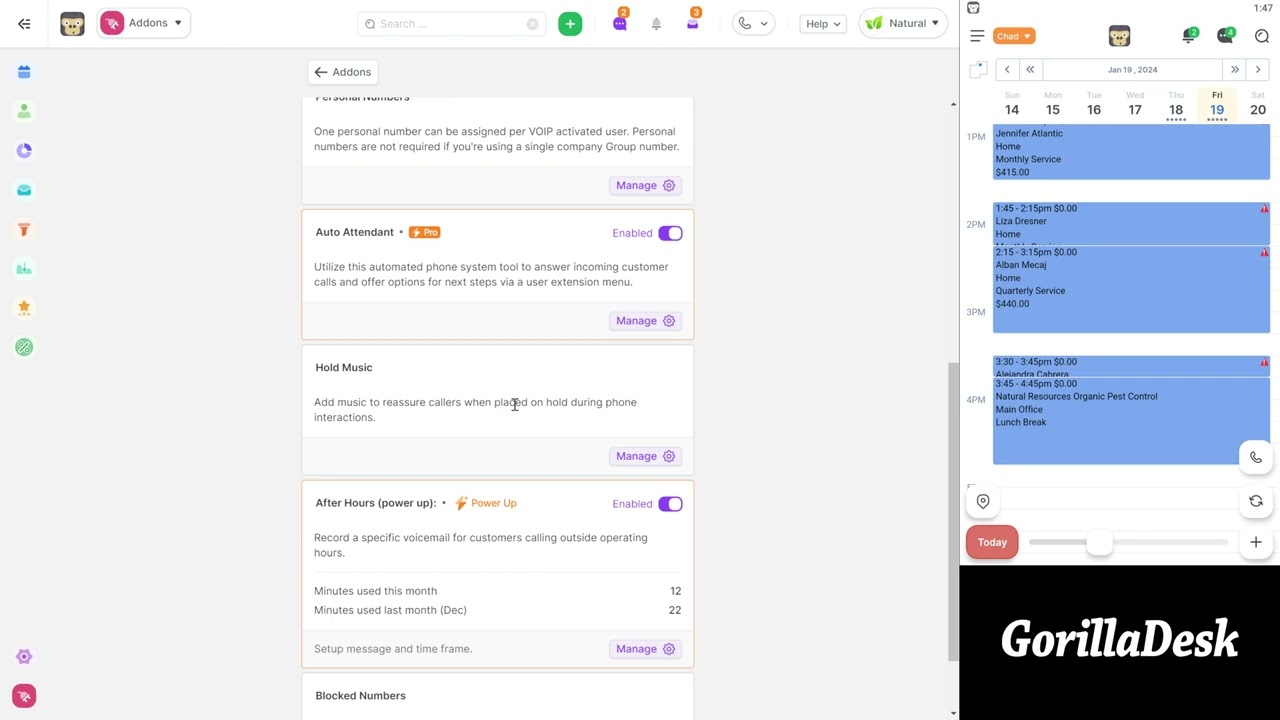 GorillaDesk's VoIP Phone Features