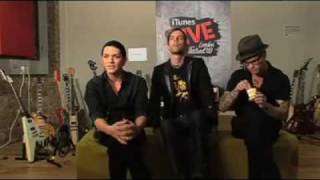 Placebo interview backstage at the iTunes Festival London
