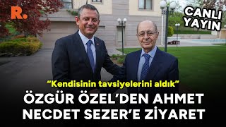 Özgür Özelden 10 Cumhurbaşkanı Ahmet Necdet Sezere Ziyaret 