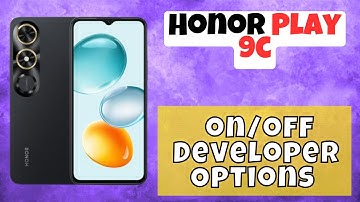 How to Enable Developer Option Honor Play 9c on/off Developer Options #latest