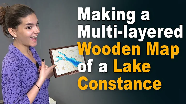 Making a Multi-layered Wooden Map of a Lake Consta...