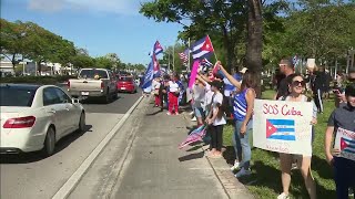 Protests for Cuban freedom continue across South Florida