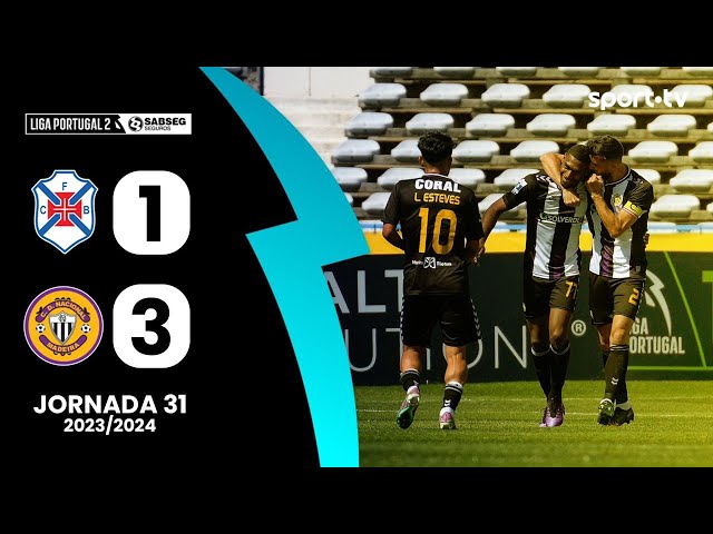 Resumo: Os Belenenses 1-3 Nacional - Liga Portugal SABSEG | sport tv