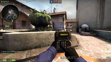 [CSGO] ESEA 1v4 clutch.