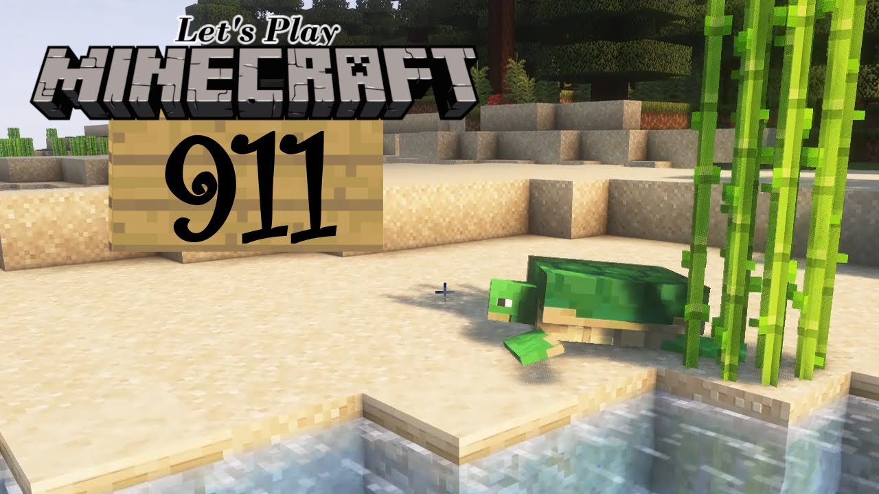 Wir züchten Ninja Turtles 🐢🐢🥷🏼 - [911] Let's Play Minecraft - YouTube