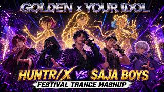 What If GOLDEN x YOUR IDOL Was a Festival Trance Anthem HUNTRX vs Saja Boys (Male Vocal Mashup)